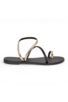 Sandalo donna Nicolas Lainas colore nero. NICOLAS LAINAS | 63T-NERO